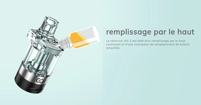 Le remplissage du GoZ