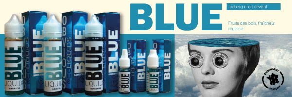 Blue ShortFill Obvious Liquids 50ml