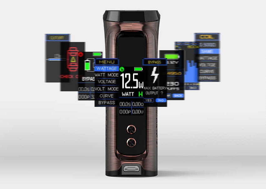 L'écran OLED du Kroma-R