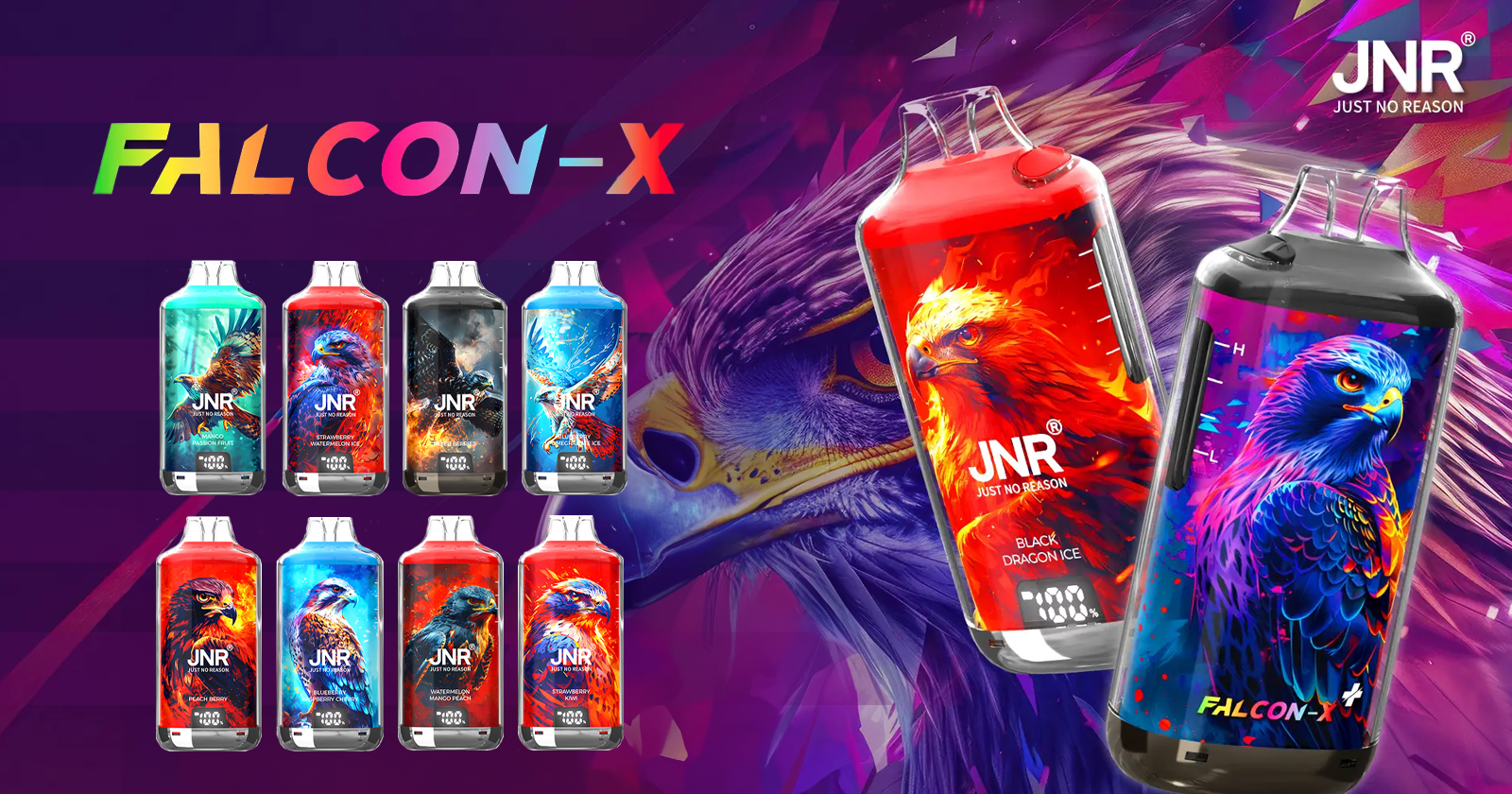 Puff JNR Shisha Falcon X 28k