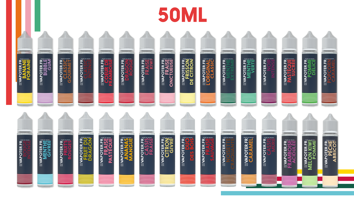 De nouveaux e-liquides pour Vapoter.fr