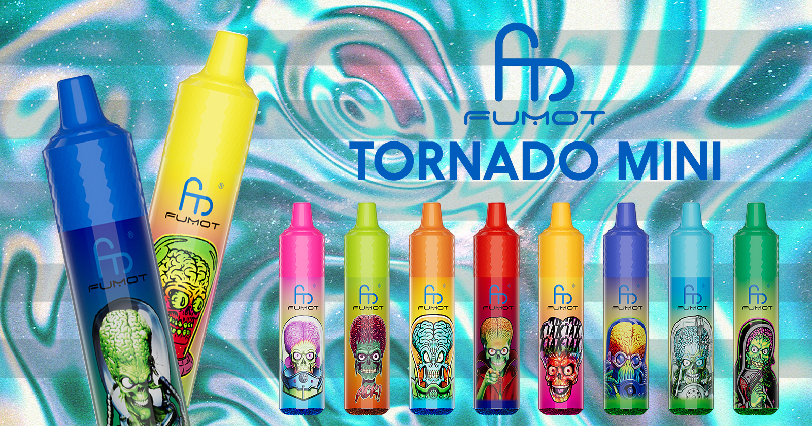 Puff 1200 Tornado Mini RandM Fumot