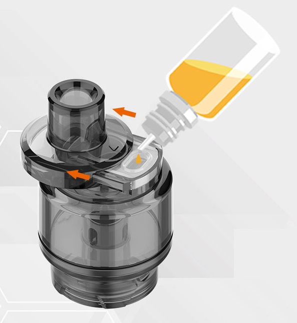 Le remplissage du Gomax se fait par le haut