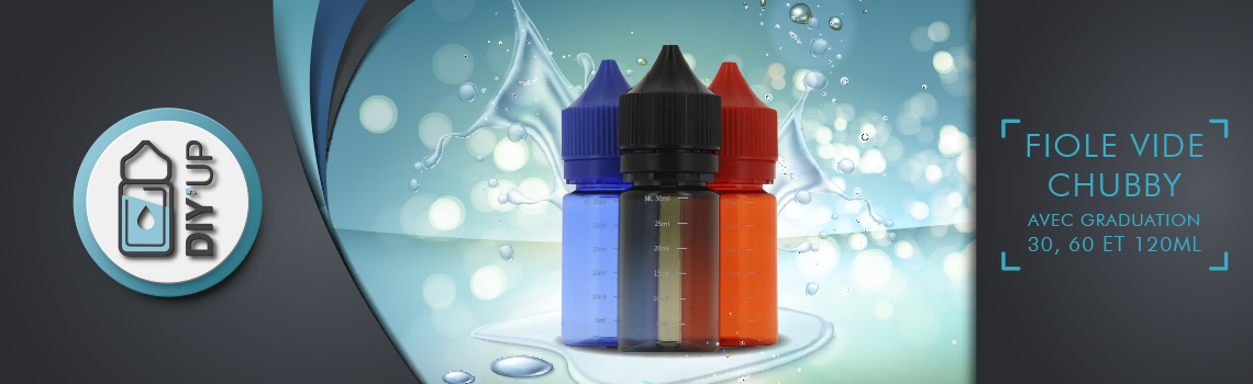 Fiole vide 60ml DIY'UP