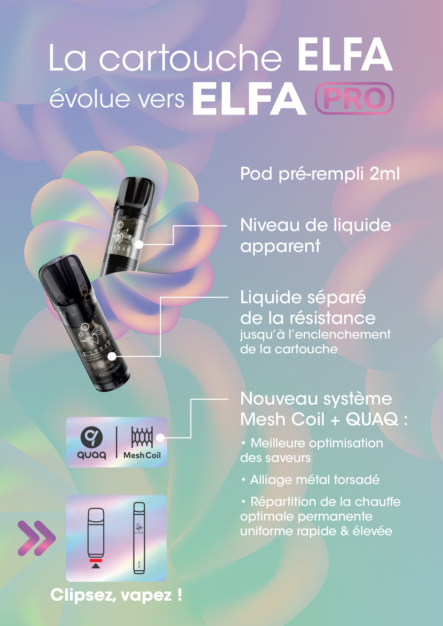 Kit ELFA Pro (+Pod 2ml 00mg) ElfBar