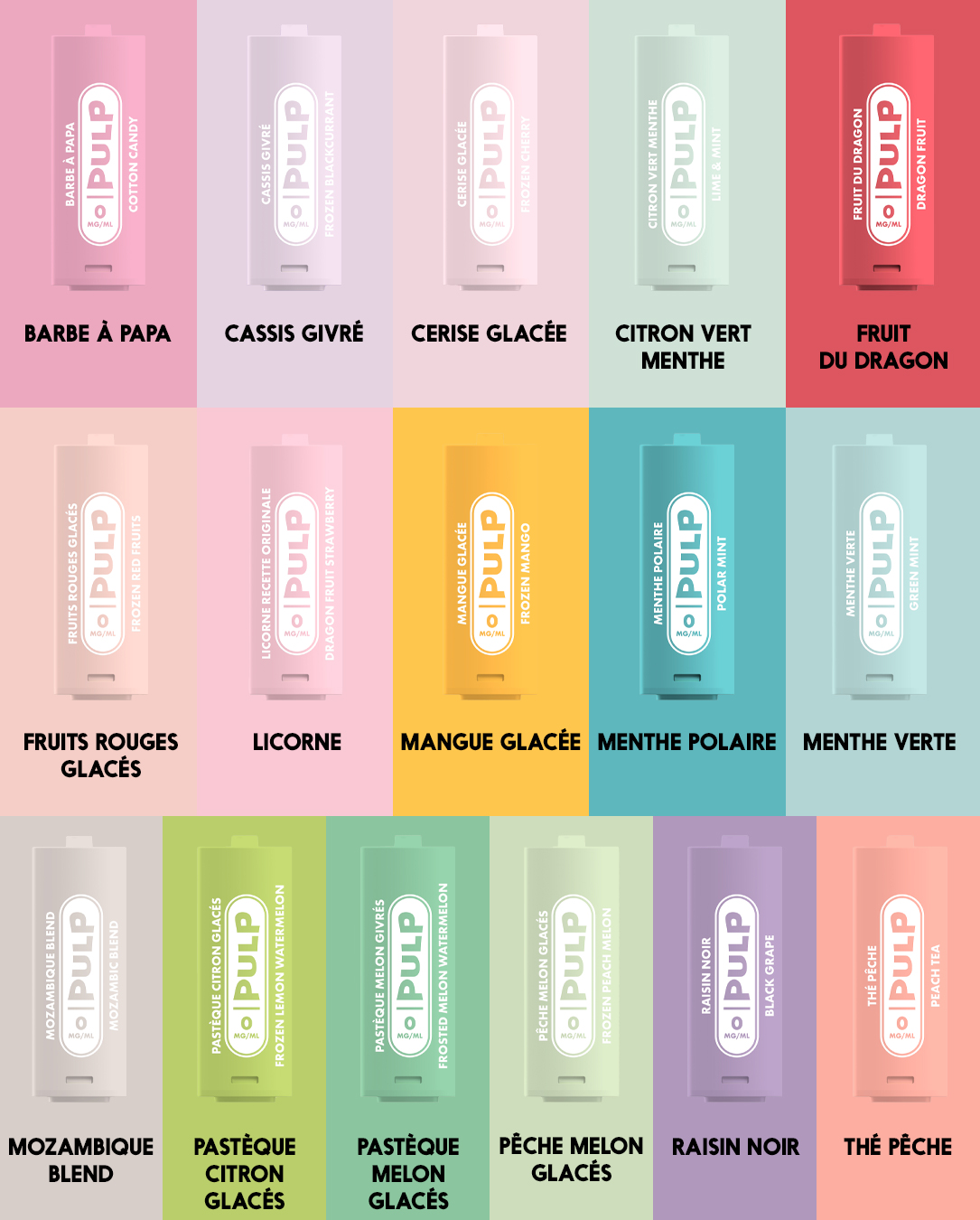 Cartouches Le Pod Switch 20mg (x2) Pulp