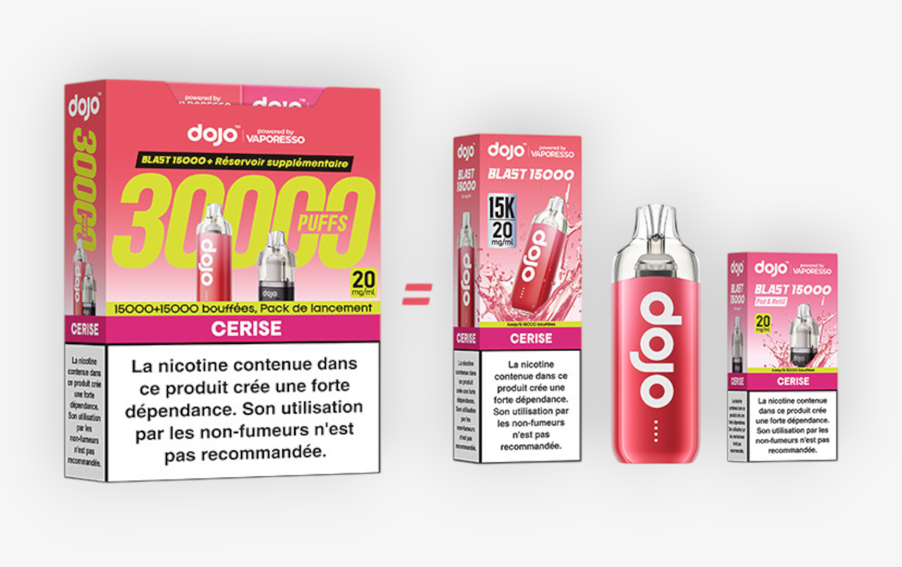 Puff 30k Blast 20mg Dojo by Vaporesso