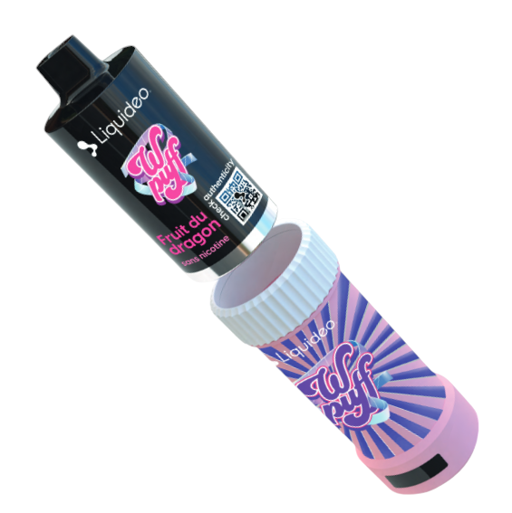 Cartouche 12K WPuff 0% Liquideo