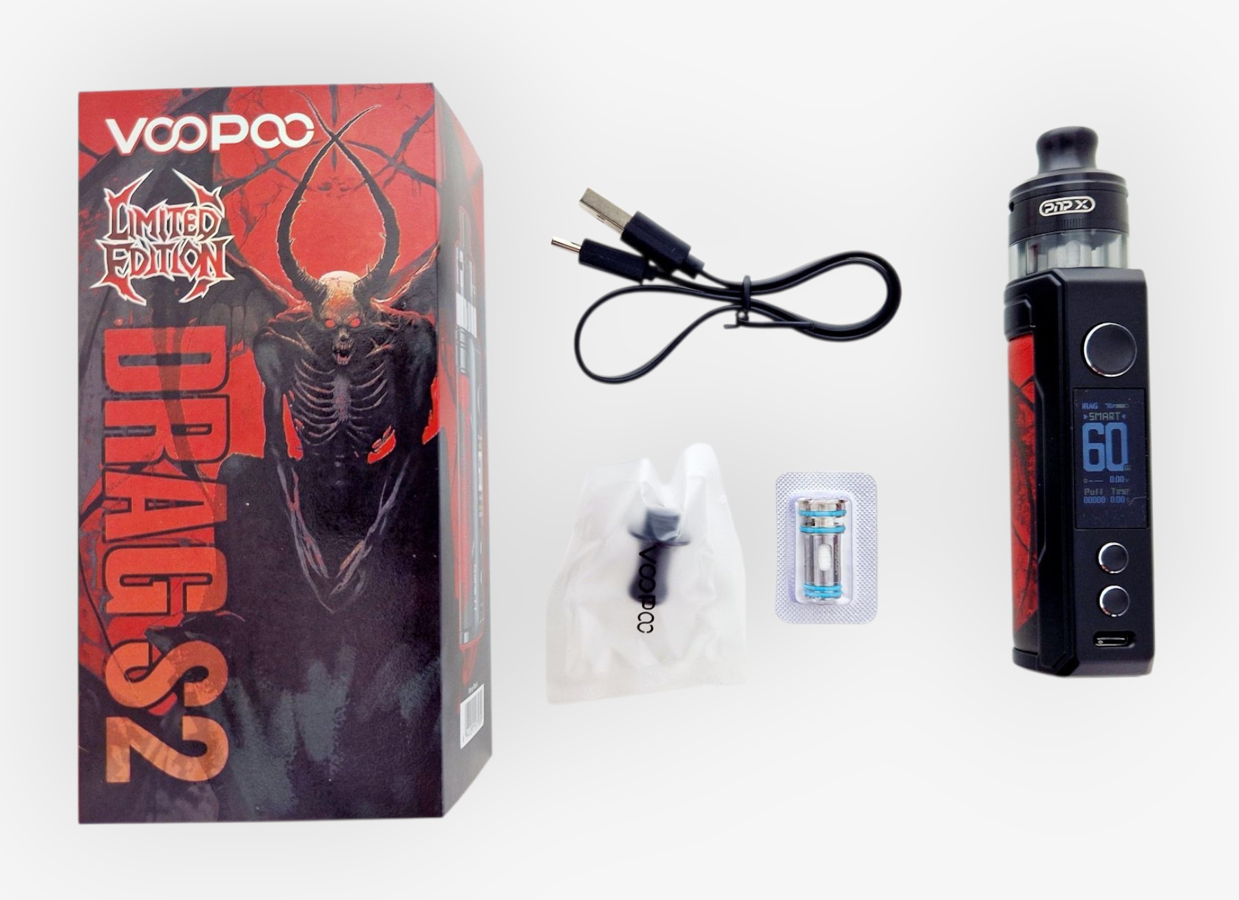 Kit Drag S2 Pod Limited Edition Voopoo