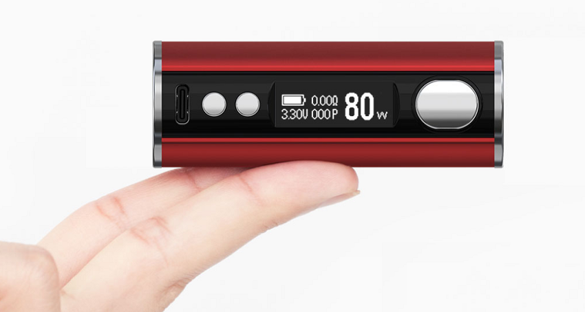 L'écran de la box iStick T80