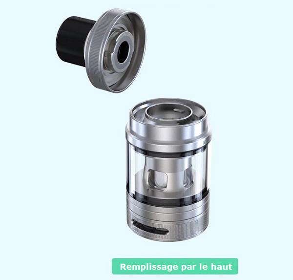 Le remplissage par le haut du Melo 4S