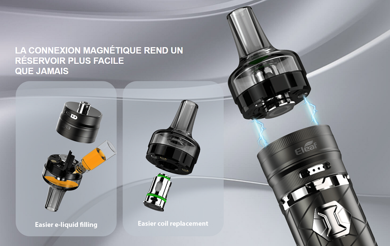 Le remplissage et le changement de résistance du GTL Tank
