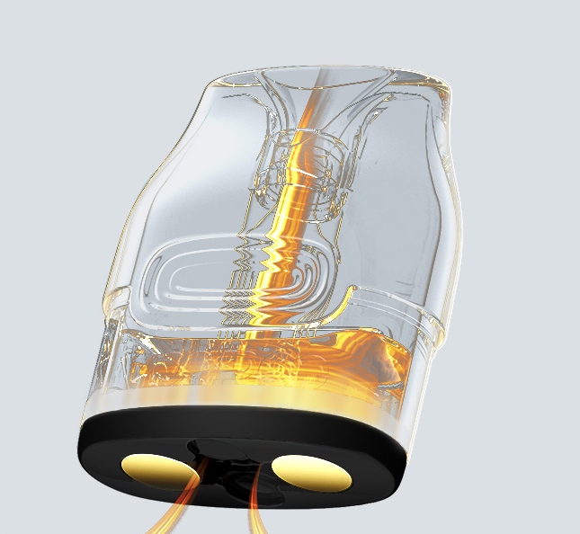 Le flux d’air provient ainsi de 2 directions