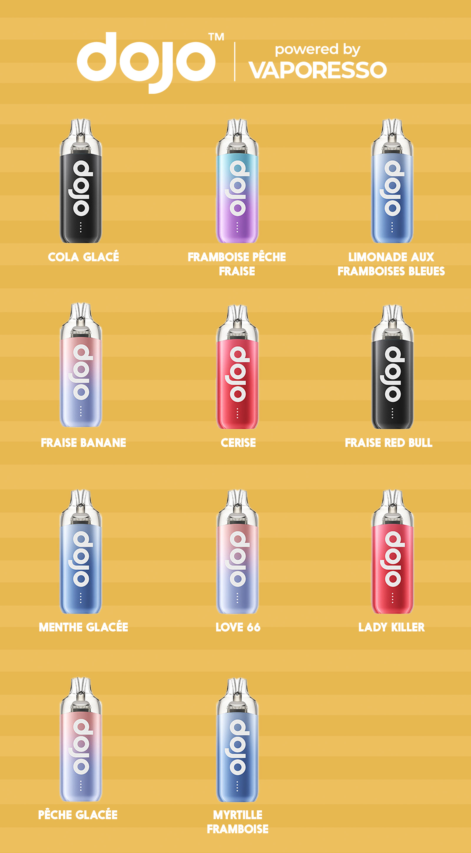 Puff 30k Blast 20mg Dojo by Vaporesso