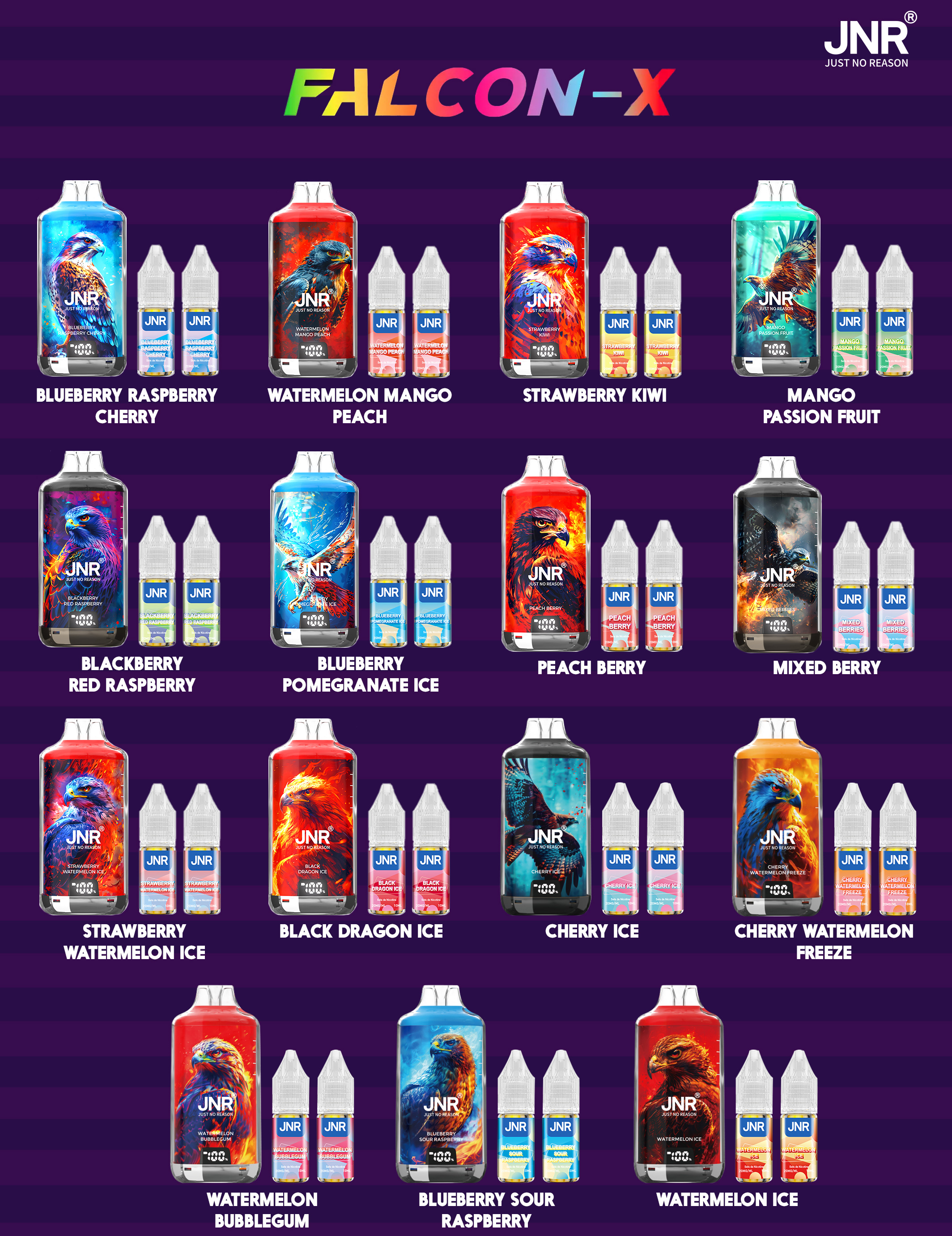 Puff JNR Shisha Falcon X 28k