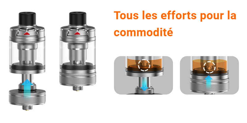 Le changement de résistance propre du Nautilus 3