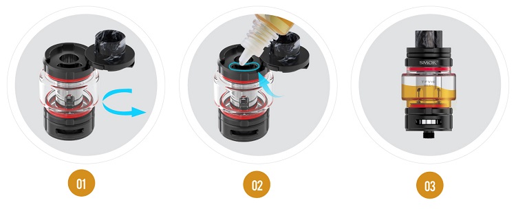 Le remplissage du TFV16