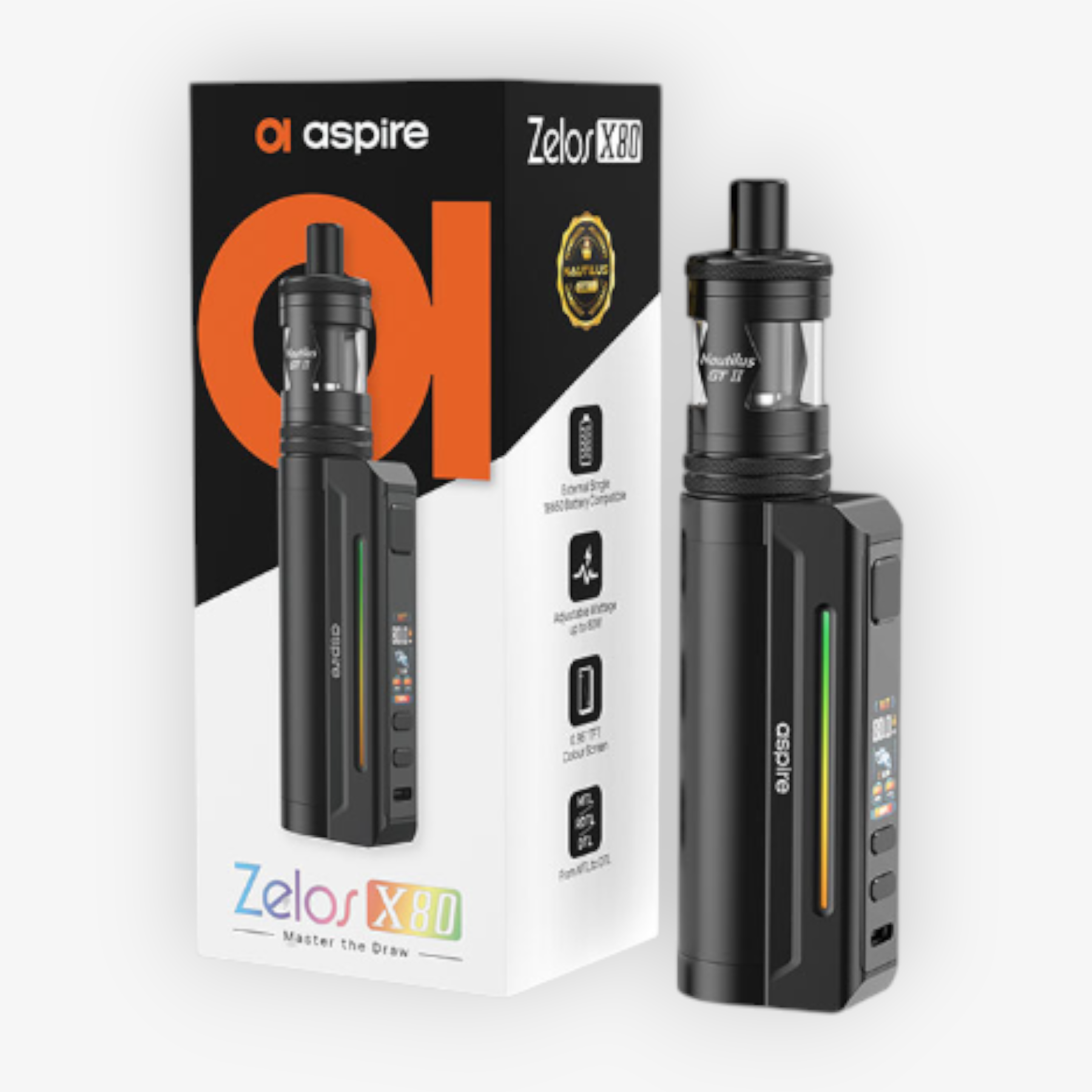 Kit Zelos X80 Aspire