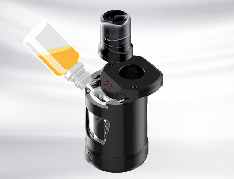 Le remplissage du Zlide se fait par le haut