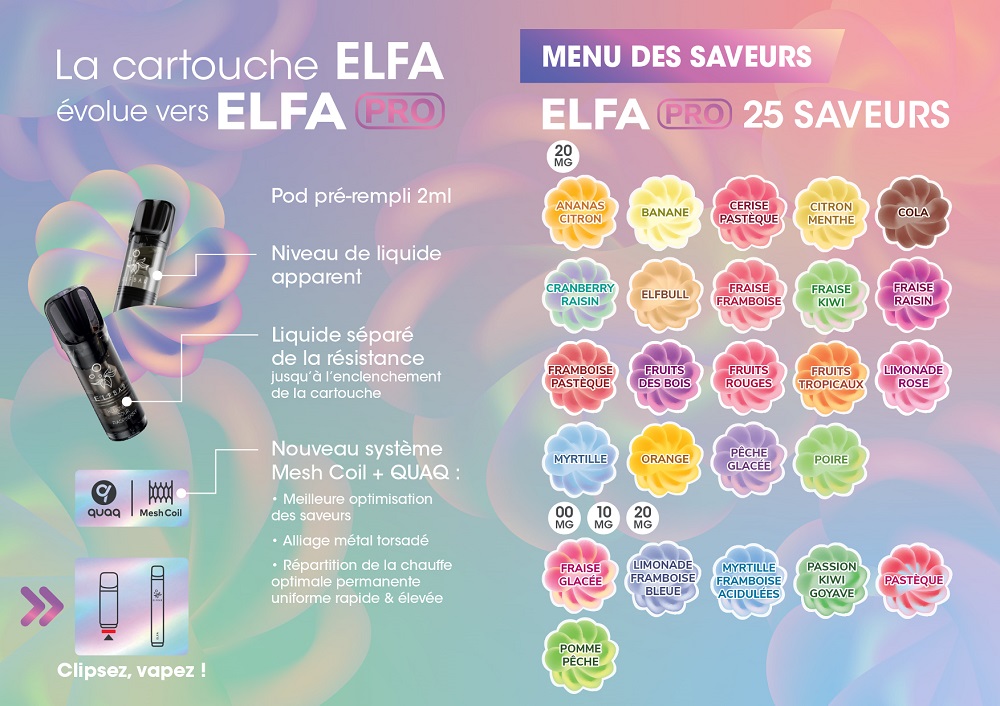 Kit ELFA Pro (+ Pod 2ml 20mg) ElfBar