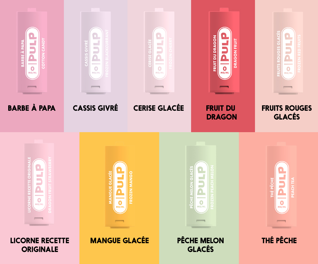 Cartouches Le Pod Switch 10mg (x2) Pulp